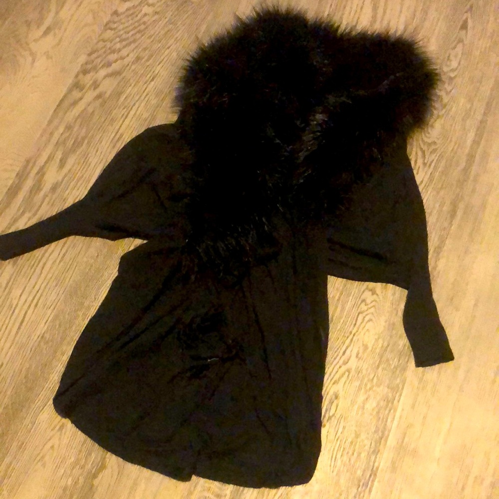 Guess Sweater with Faux Fur